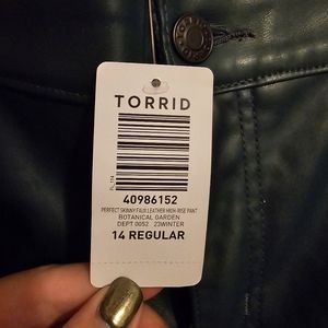 Torrid Perfect Skinny Faux Leather Pants